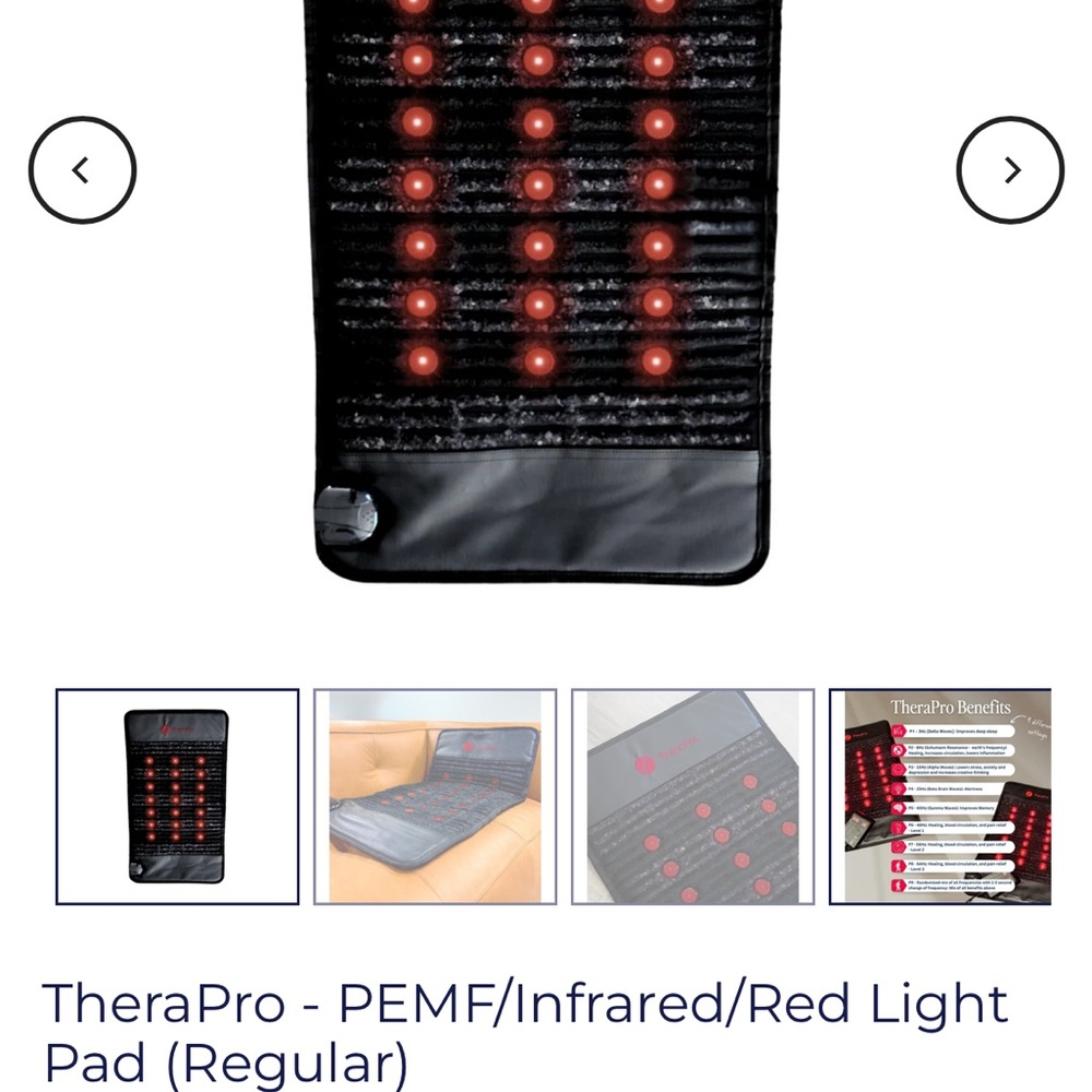 Black Infrared Light Pad